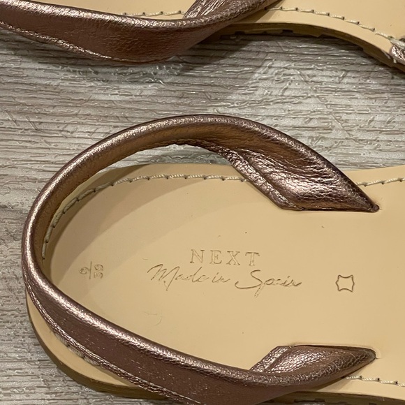 Rose Gold Sandals - Picture 2 of 6